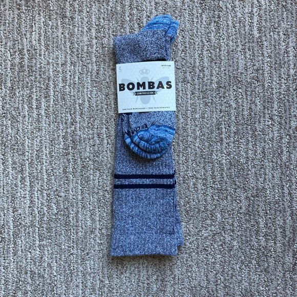 Bombas Underwear & Socks New Mens Medium 69 Bombas Long Compression Socks 52 Mmhg Cushioned